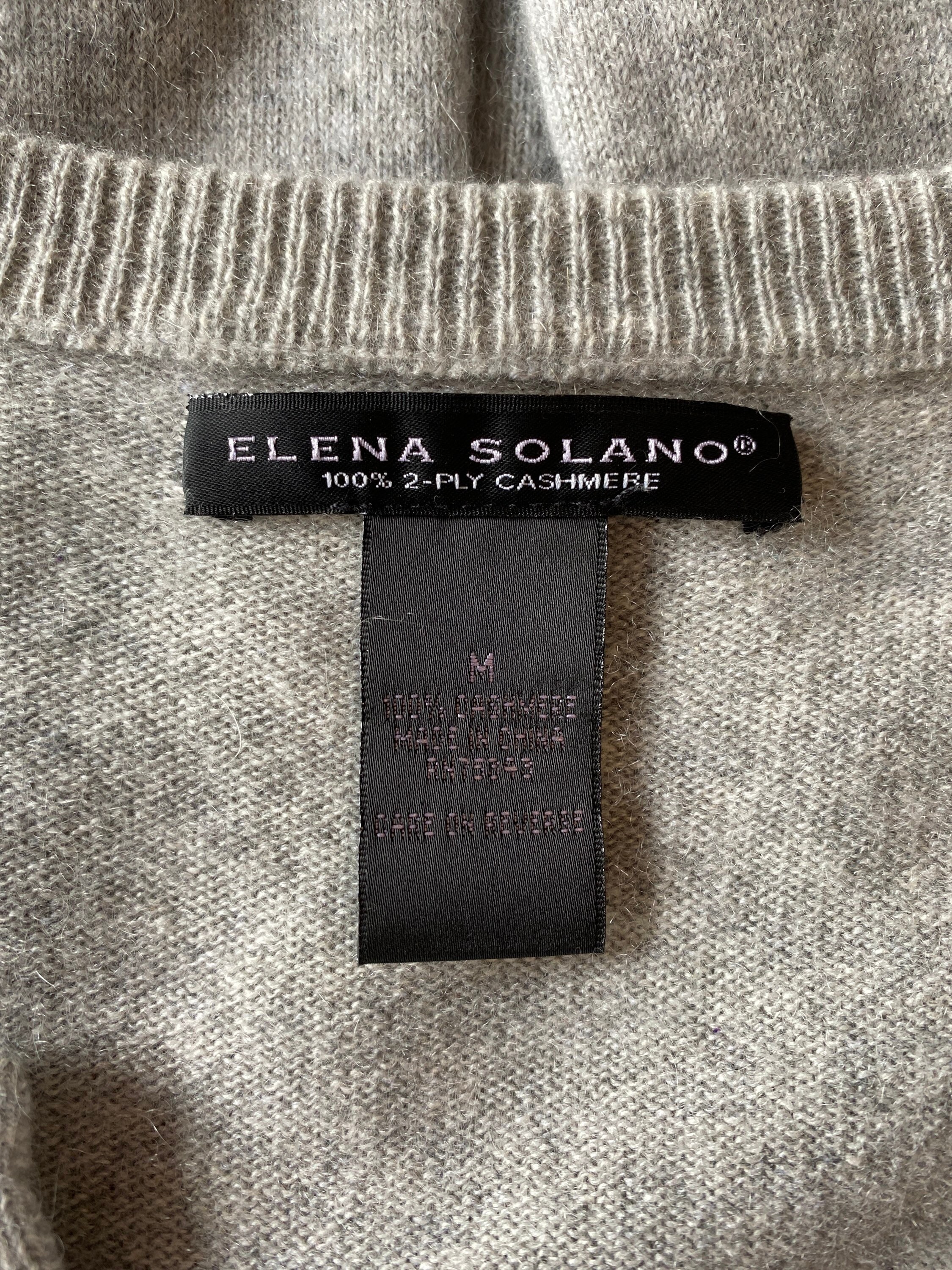 Elena Solano 100% Pure Cashmere Cardigan. FREE UK POST - Etsy Israel