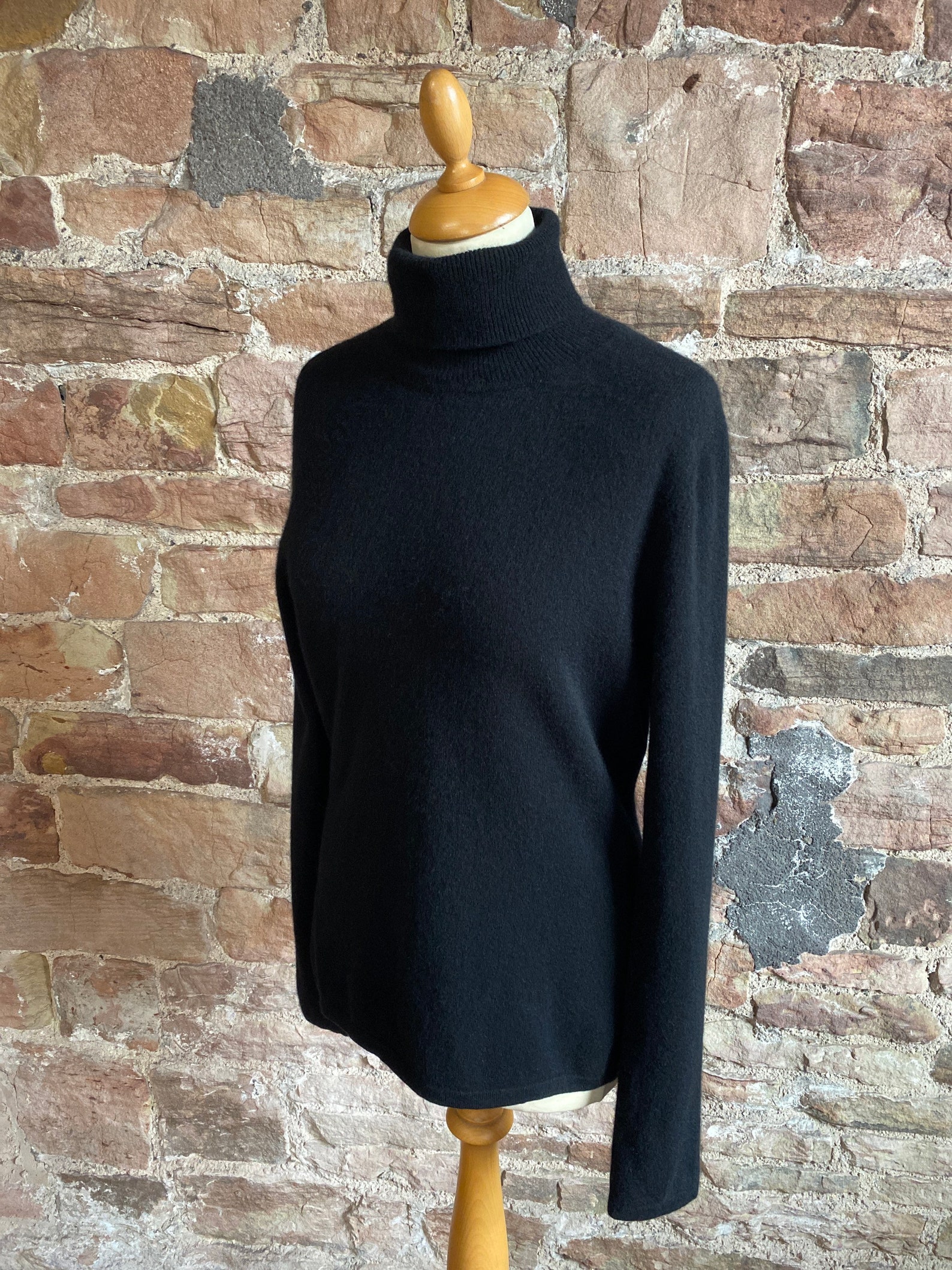 Kirkland Signature 100% Pure Cashmere Polo Neck Sweater. FREE | Etsy