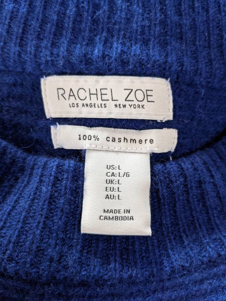 Rachel Zoe 100% Pure Cashmere Crew Neck 