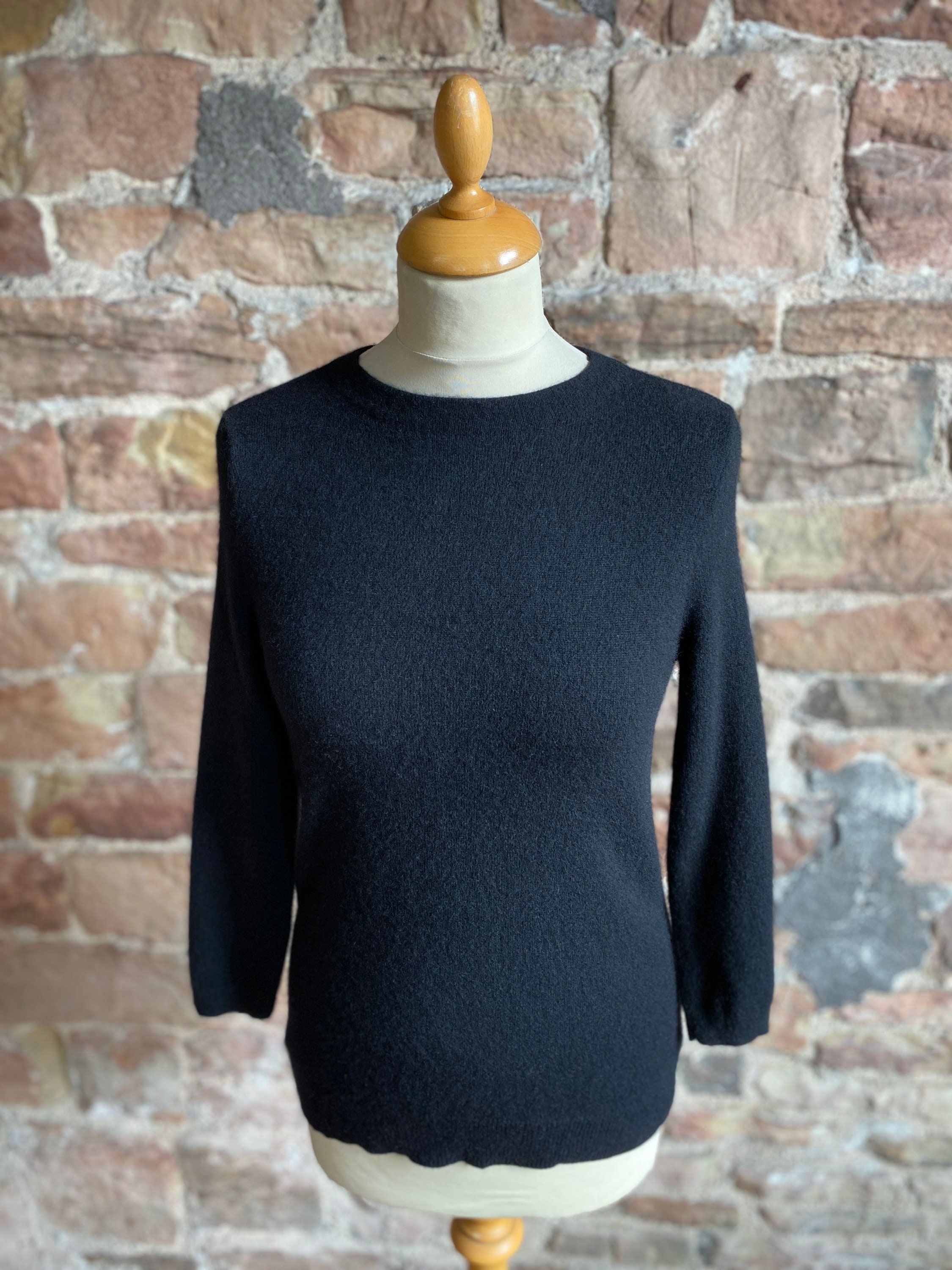 cream ribbed roll neck jumper