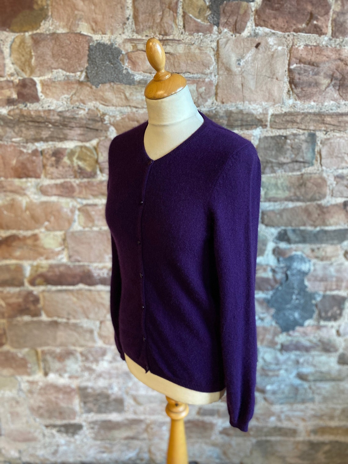 EWM Edinburgh Woollen Mill 100 Pure Cashmere Cardigan. FREE Etsy