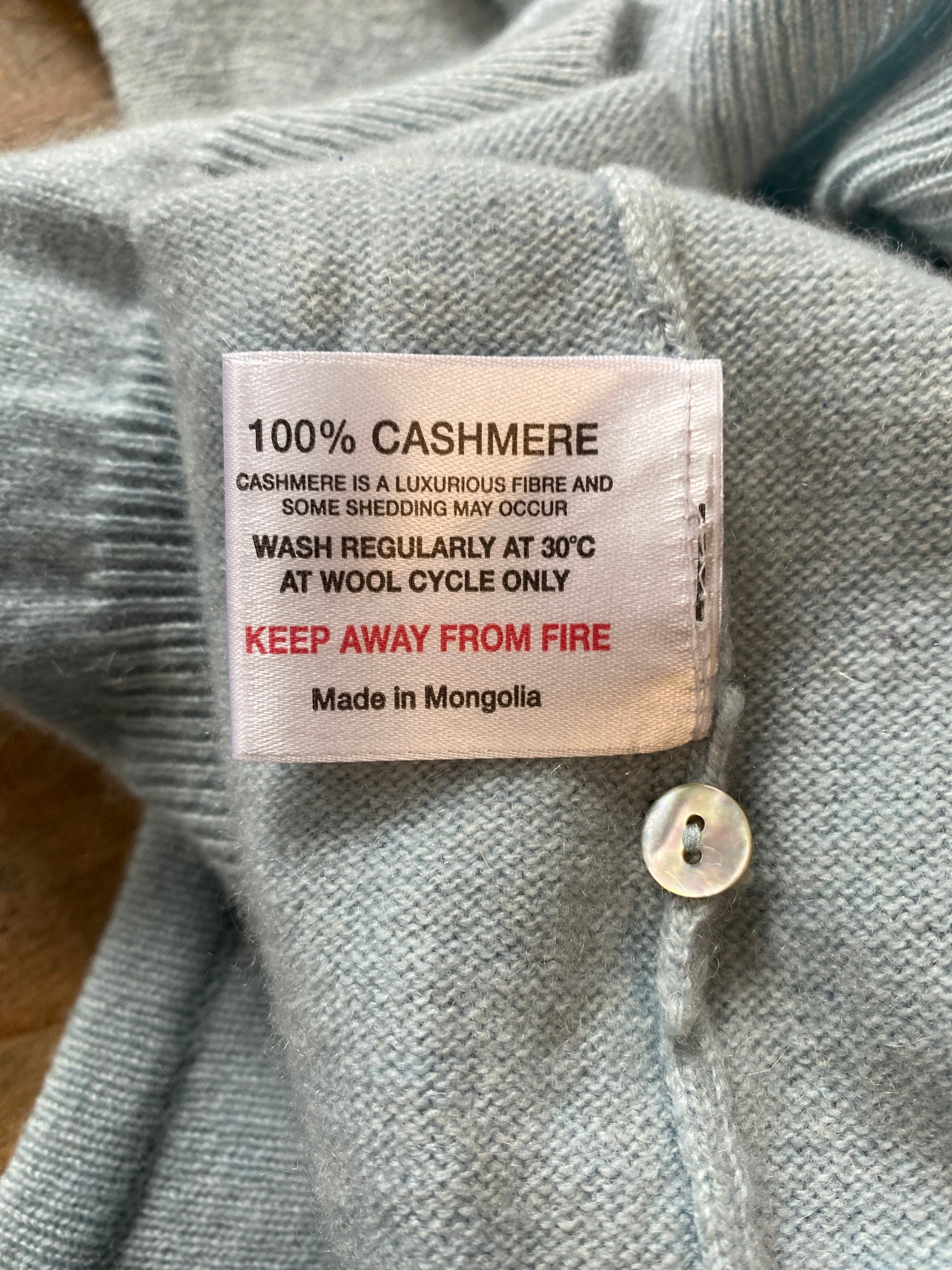 Denner 100% Pure Cashmere Scoop Neck Sweater. FREE UK POST - Etsy UK