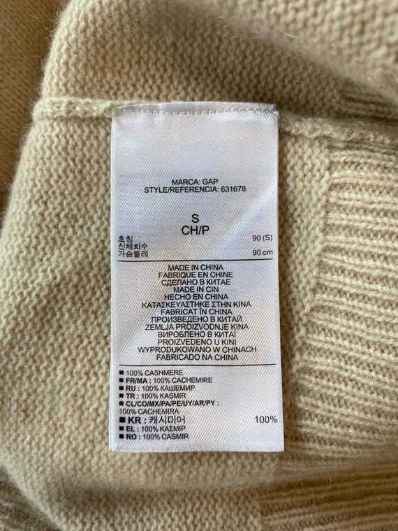 gap cashmere cardigan