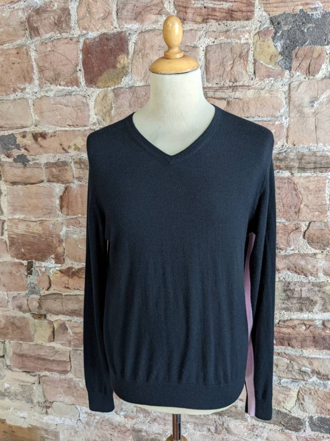 Christian Lacroix 'homme' 100% Pure Cashmere V Neck - Etsy Finland