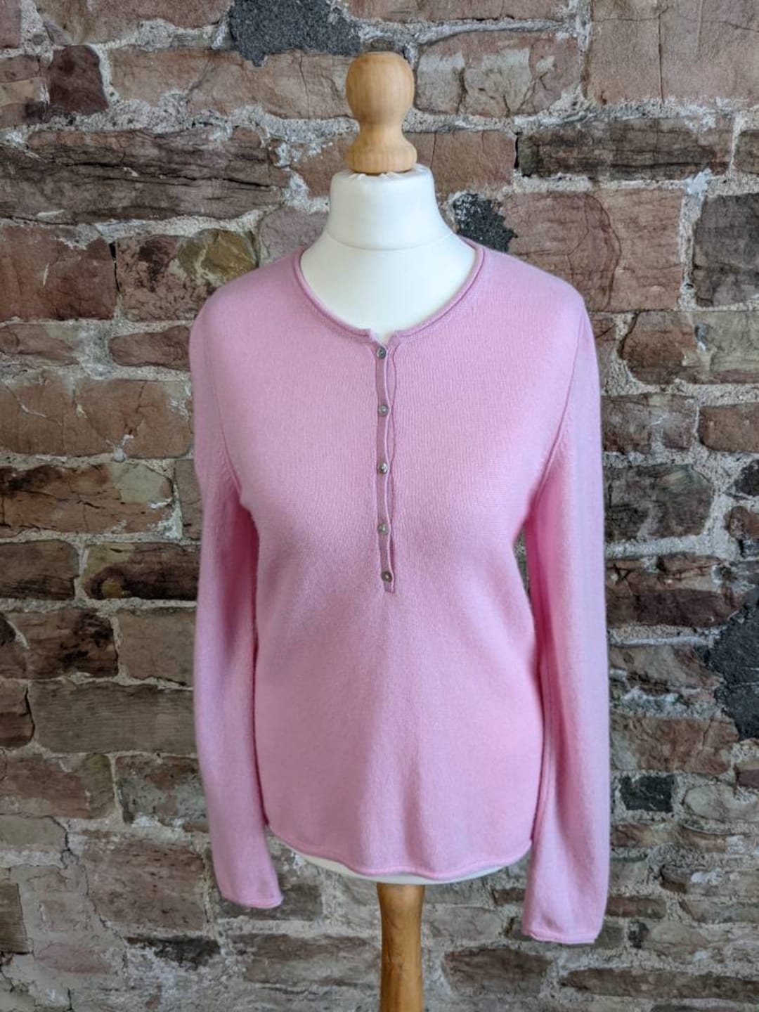 Pull à col rond 100 pur cachemire Bean avec POSTE