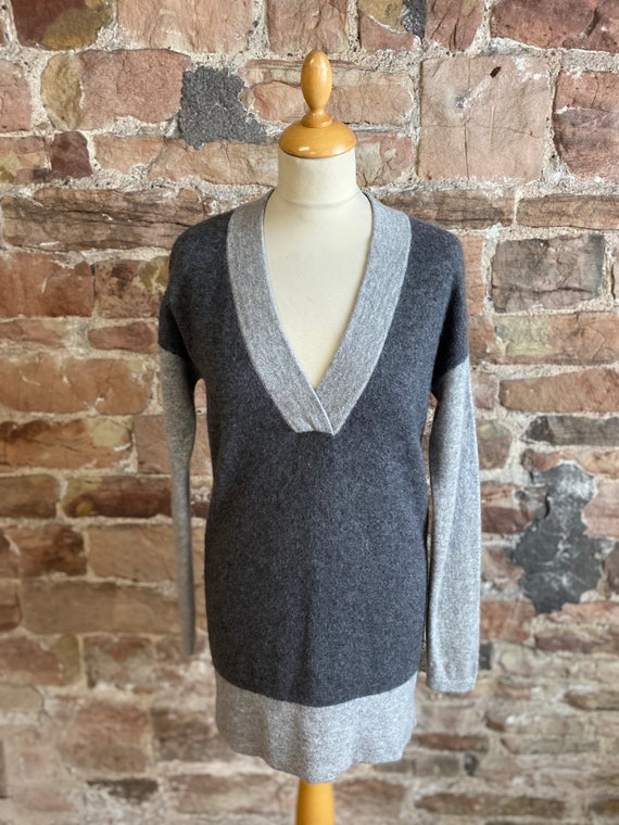 Buy Maison Cinqcent 100 Pure Cashmere Crossover V Neck Sweater. FREE UK POST Online in India Etsy