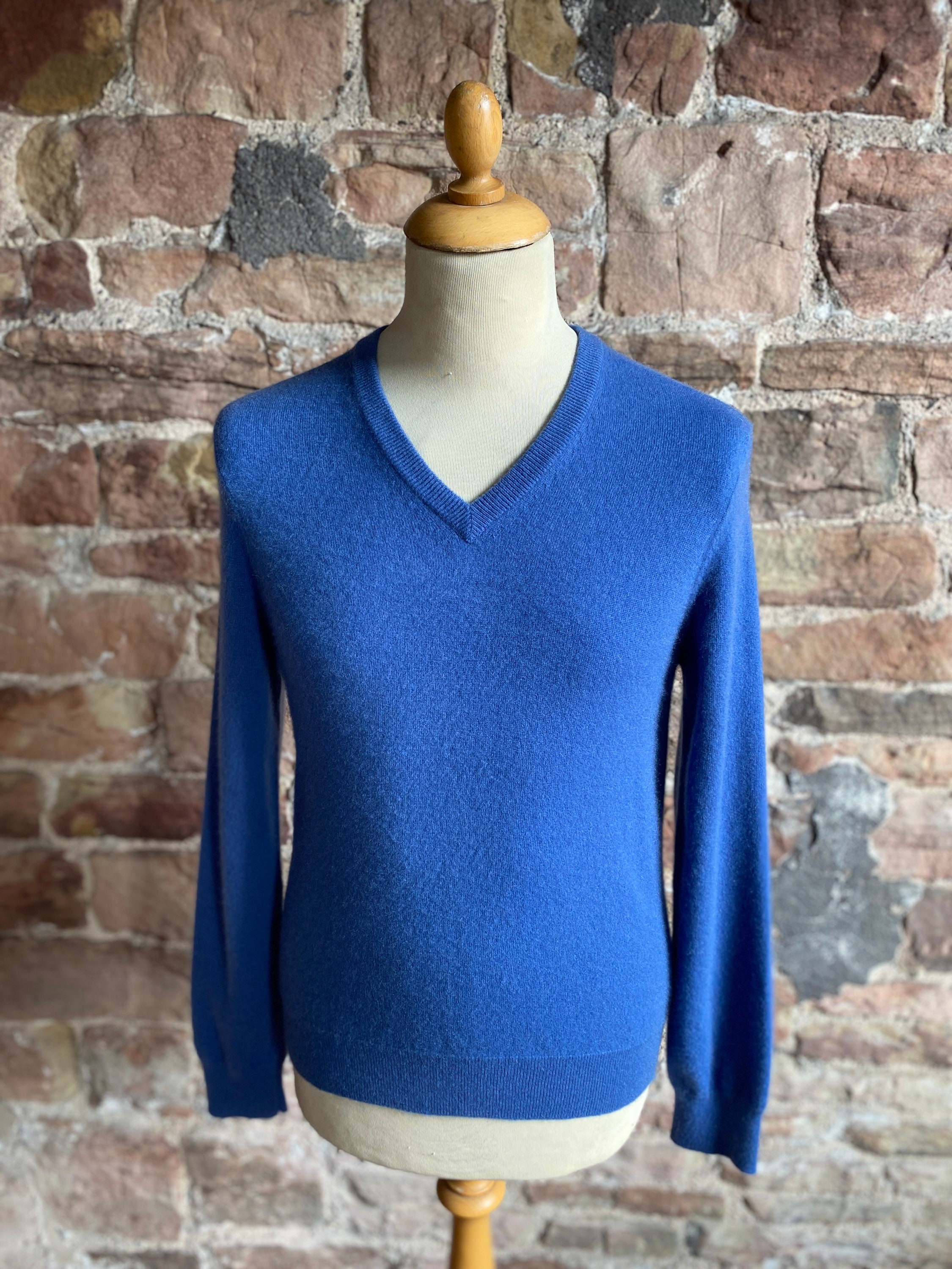 Brooks Brothers 100% Pure Cashmere V Neck Sweater. FREE UK - Etsy