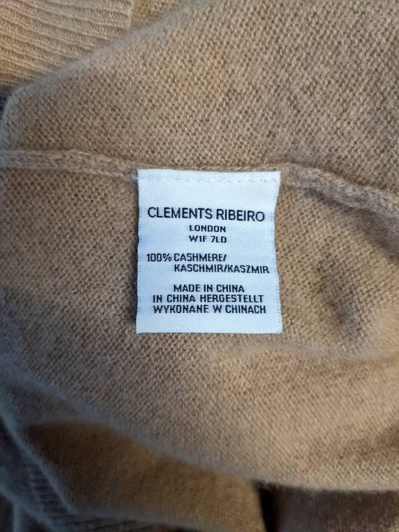 Clements Ribeiro 100% Pure Cashmere Crew Neck Sweater. FREE UK
