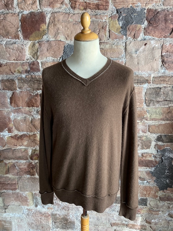 Fat Face Premium 100 Pure Cashmere V Neck Sweater. FREE UK POST