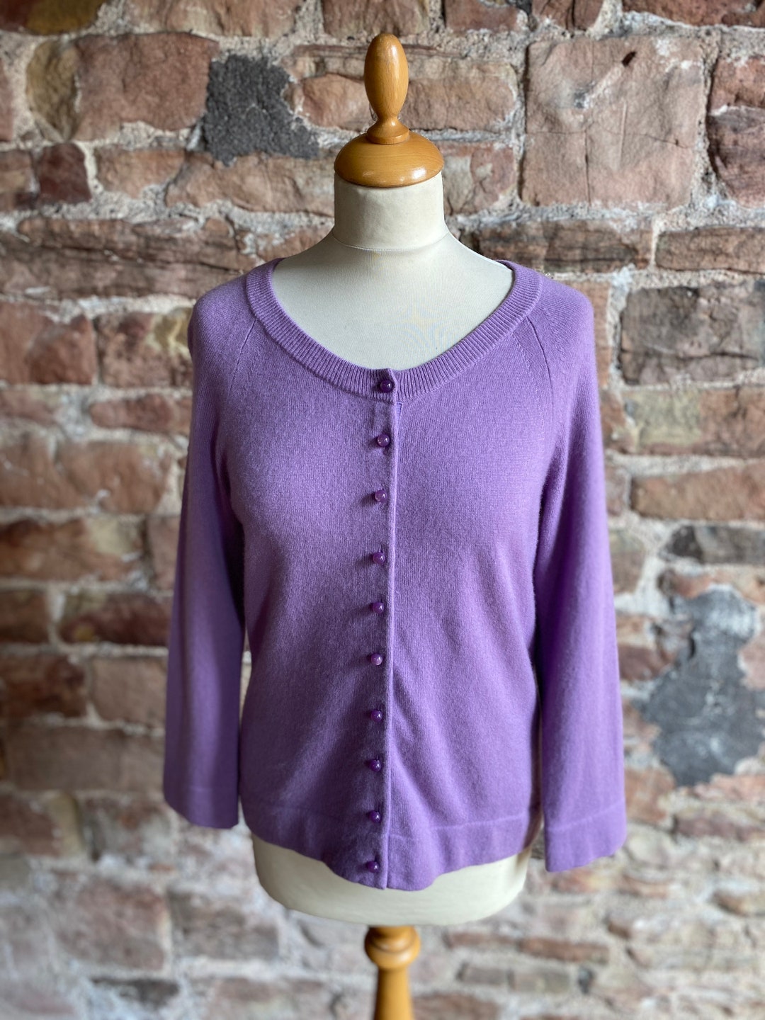 Lands End 100% Pure Cashmere Boat Neck FREE UK POST UK