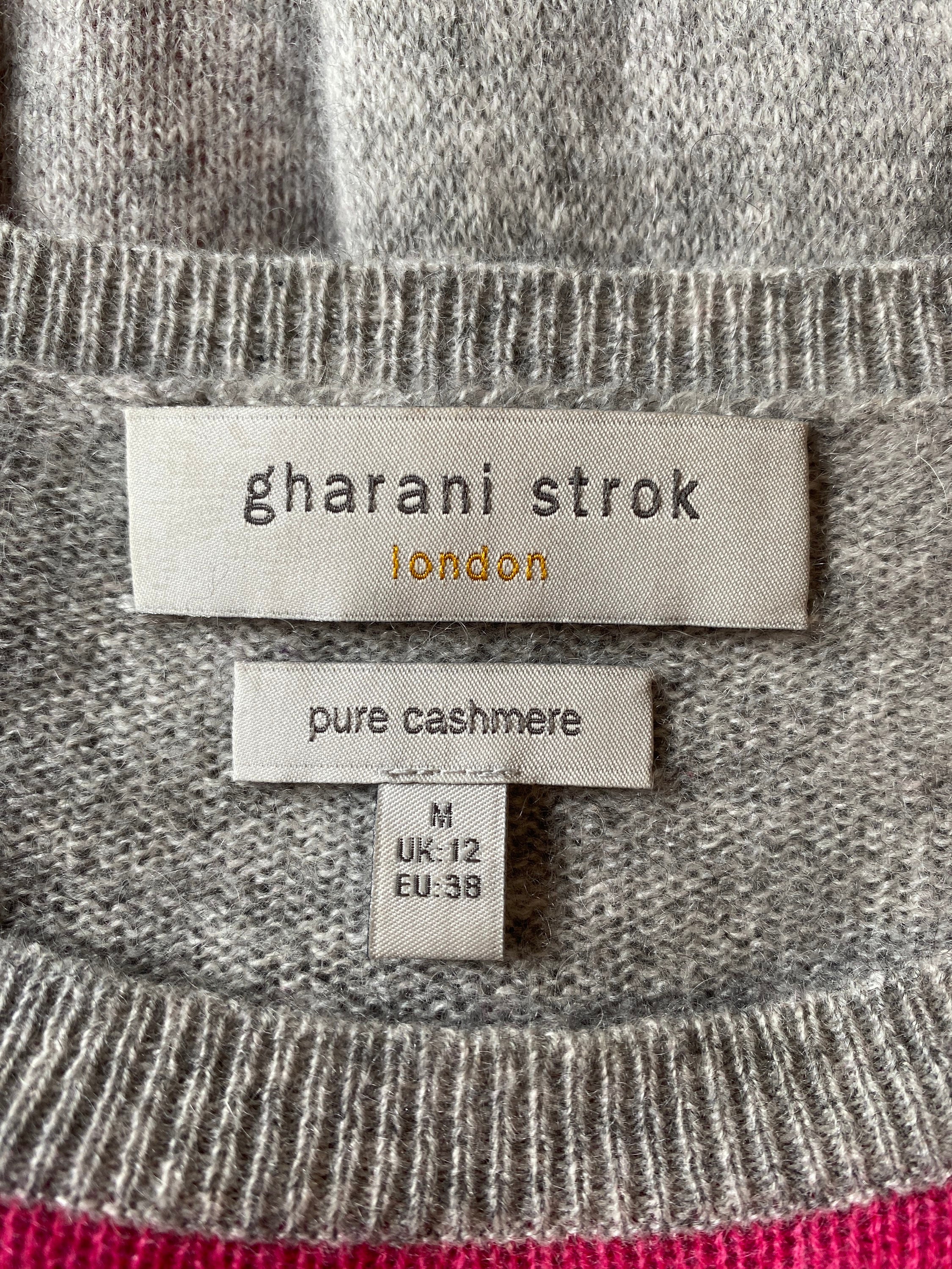 Gharani Strok 100% Pure Cashmere Boat 