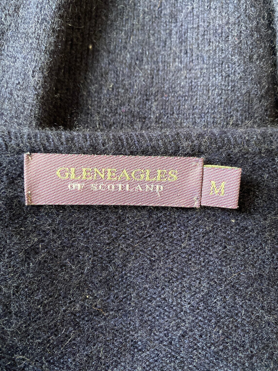 Gleneagles 100% Pure Cashmere Crew Neck Cardigan. FREE UK POST | Etsy