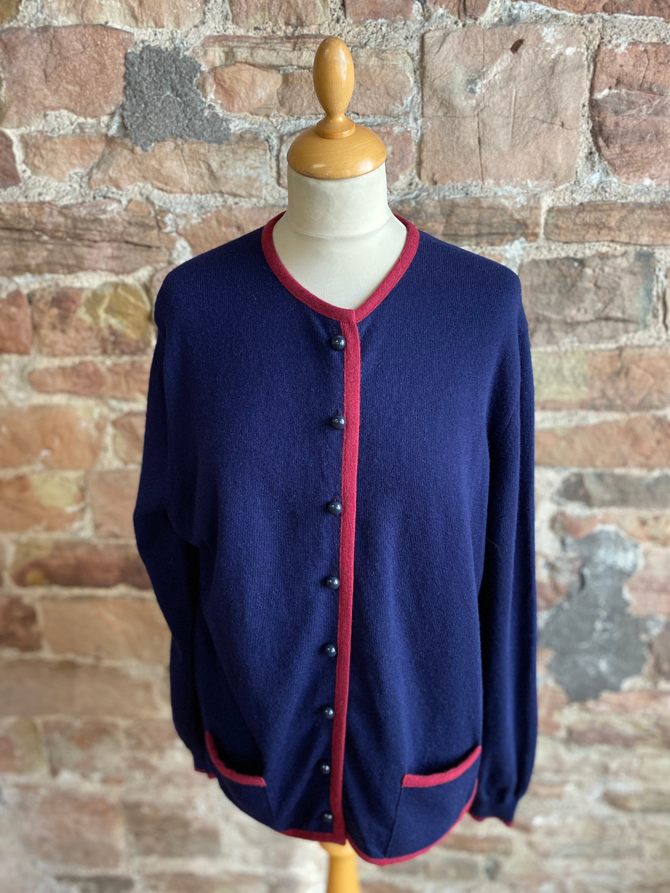 Aquascutum Cardigan - Etsy UK