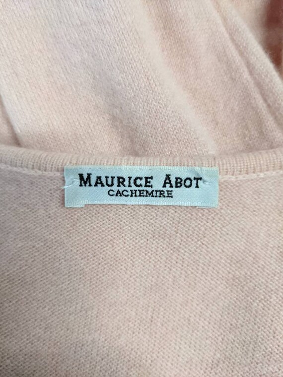 Maurice Abot 100 Cashmere V Neck Sweater. FREE UK PO… Gem