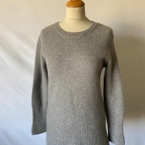 AllSaints 100% Pure Cashmere Crew Neck Sweater. FREE UK POST