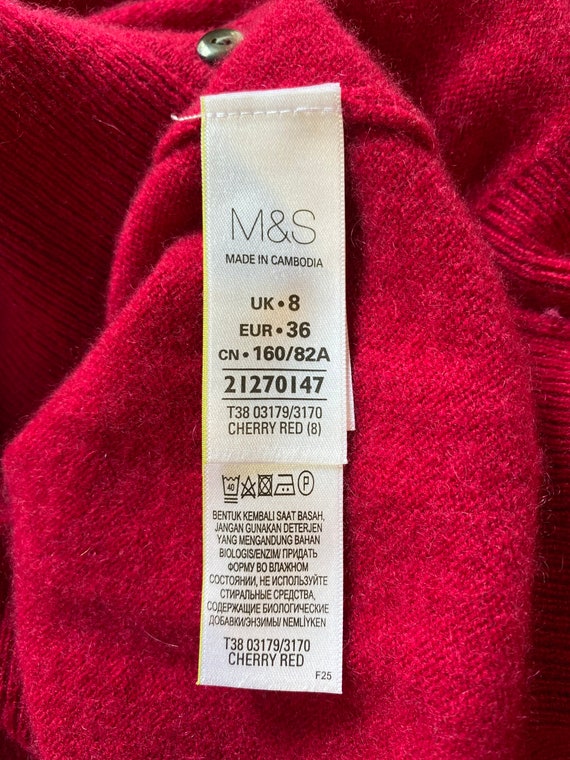 M\u0026S Collection 100% Pure Cashmere Crew 