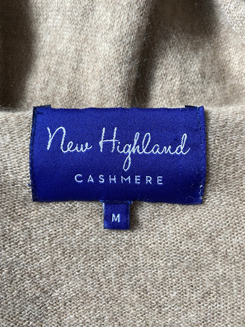 New Highland Cashmere 100% Pure Cashmere Waterfall Cardigan. - Etsy UK