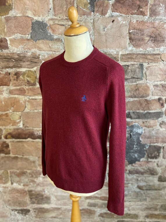 Original Penguin 100% Pure Lambswool Crew Neck Sw… - image 3