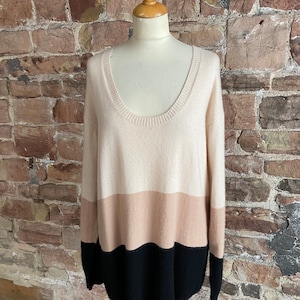Romanes & Paterson 100% Pure Cashmere Scoop Neck Sweater. FREE UK POST