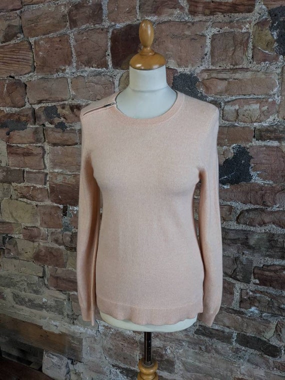 Whistles 100% Pure Cashmere Crew Neck Sweater. FREE UK POST