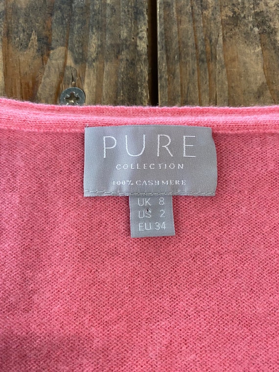 PURE Collection 100% Pure Cashmere V Neck Sweater. FREE Uk POST -   Canada