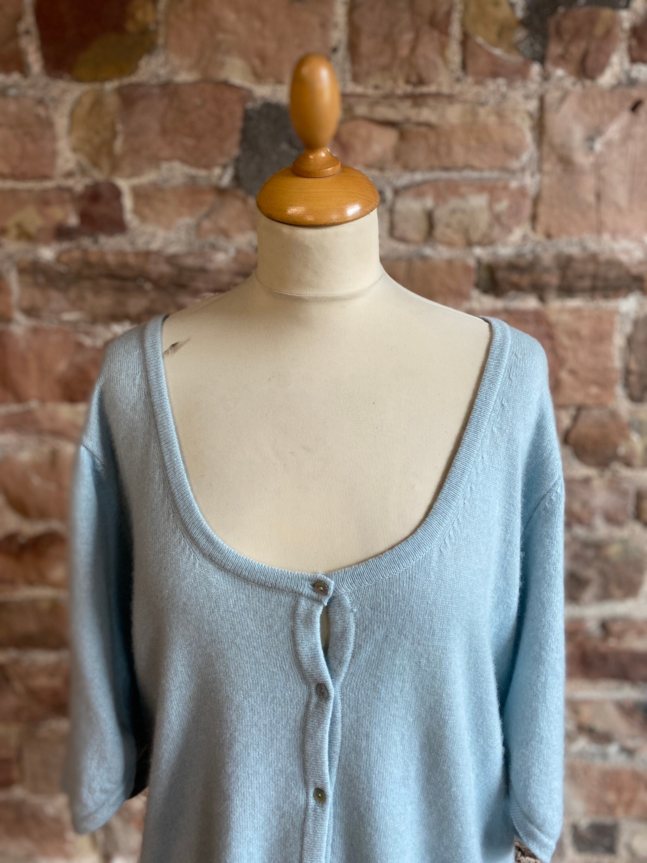 Denner 100 Pure Cashmere Scoop Neck Sweater. FREE UK POST Etsy UK