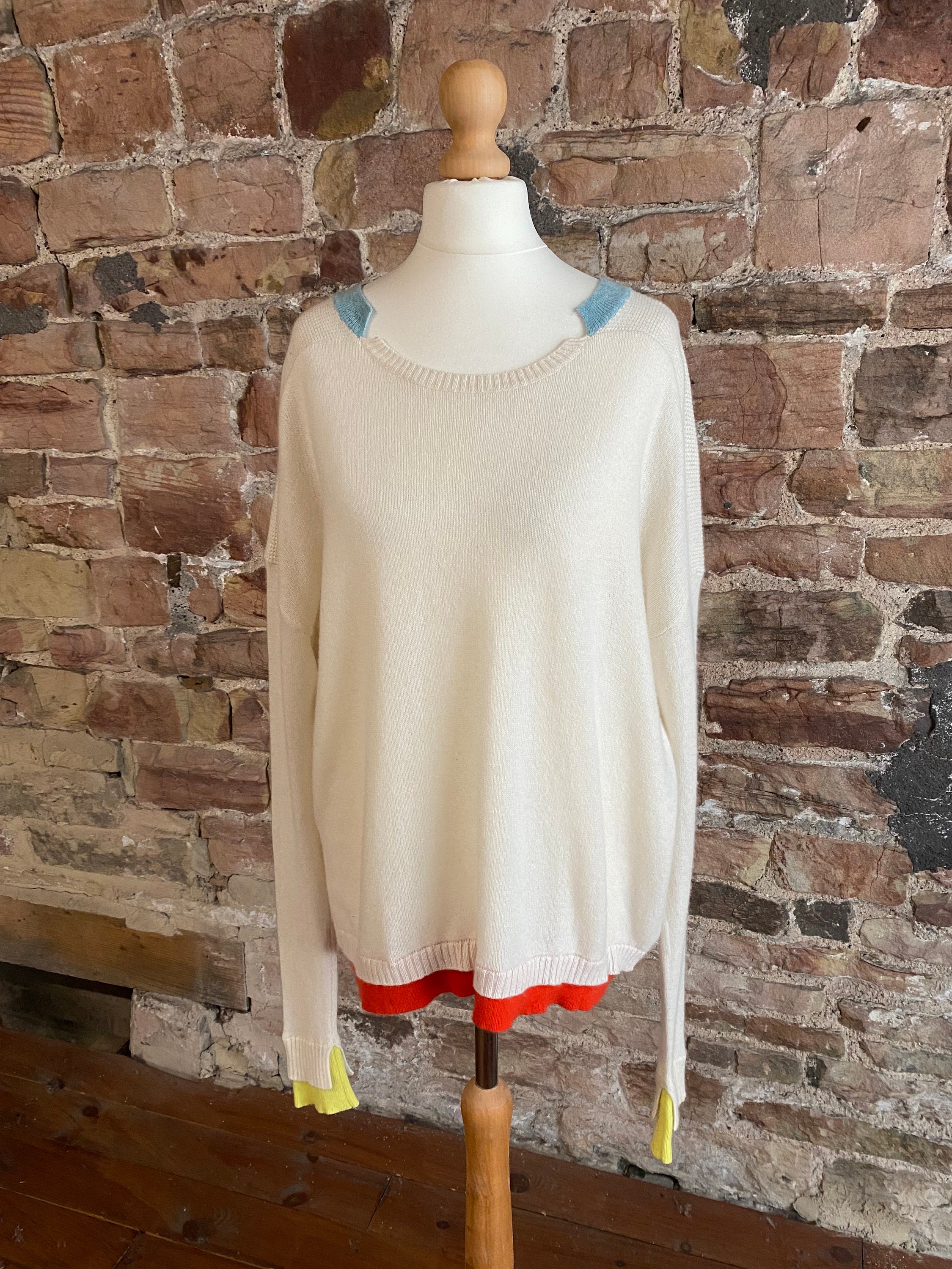 Duffy Pullover aus 100% reinem Kaschmir mit Rundhalsausschnitt