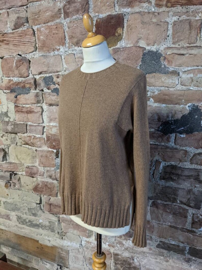 Whistles 100% Pure Cashmere Crew Neck Oversized Sweater. FREE UK POST image 4