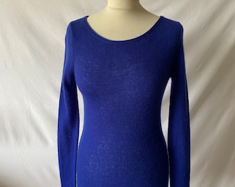 Pullover Damen Hallhuber Kaschmir Pullover Blau Hallhuber Pullover
