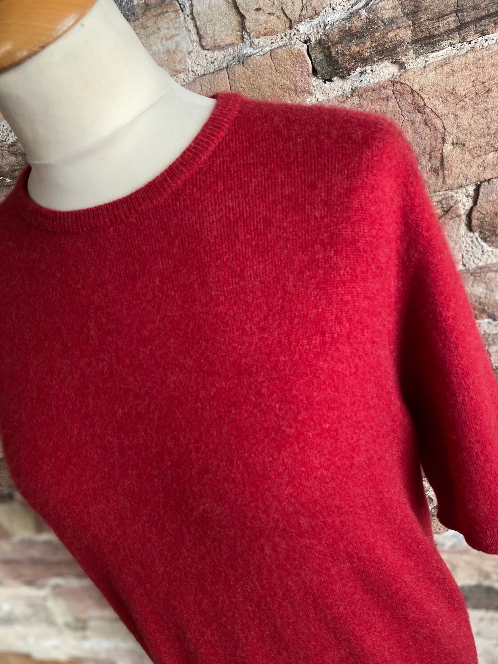 Johnstons of Elgin 100 Pure Cashmere Short Sleeved Crew Neck Etsy UK