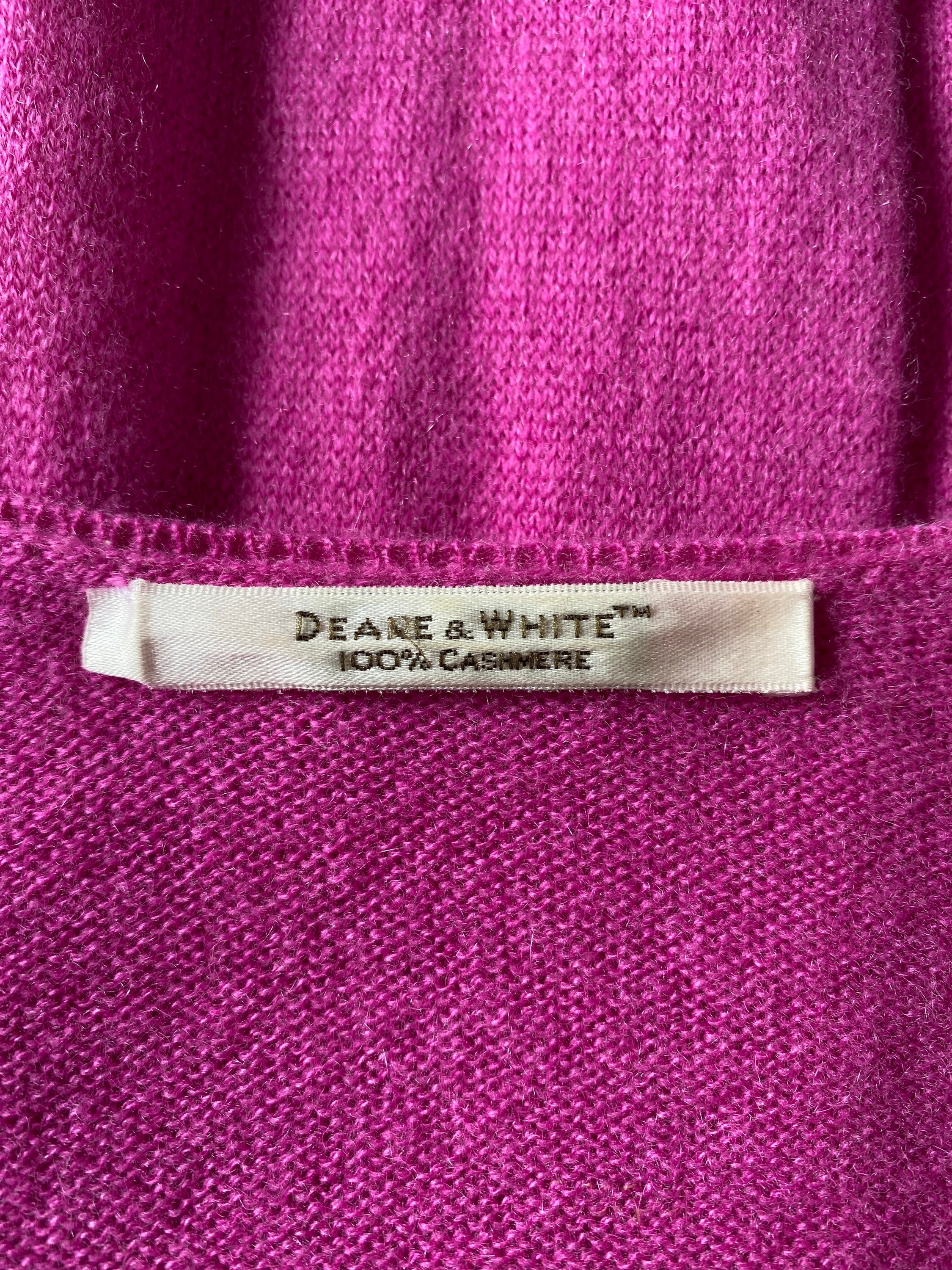 Deane & White 100% Pure Cashmere V Neck Sweater. FREE UK POST - Etsy UK