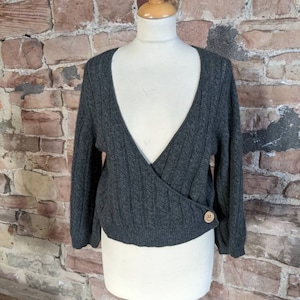 Kier + J2 100% Pure Cashmere Cable Knit Cardigan. FREE UK POST