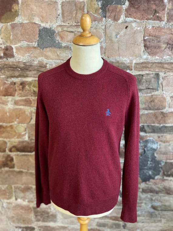 Original Penguin 100% Pure Lambswool Crew Neck Sw… - image 1