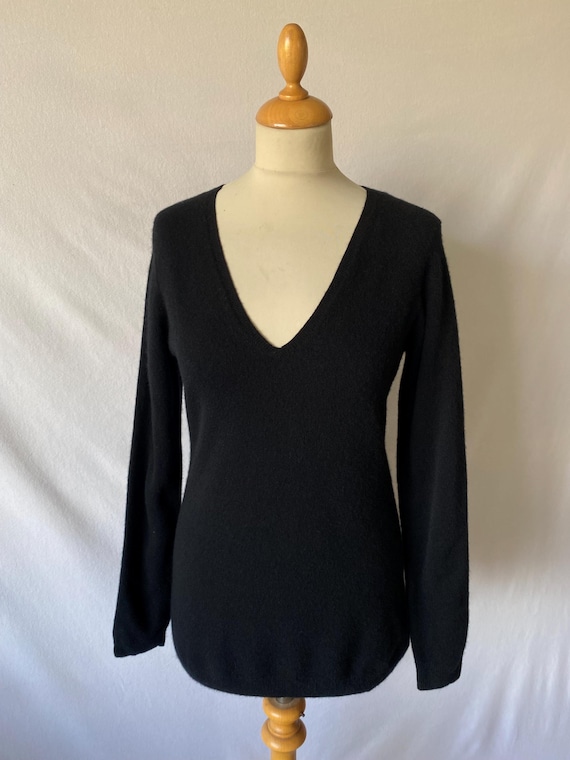 F&F 100%ピュアカシミヤ Vネックセーター。英国送料無料 - Etsy 日本