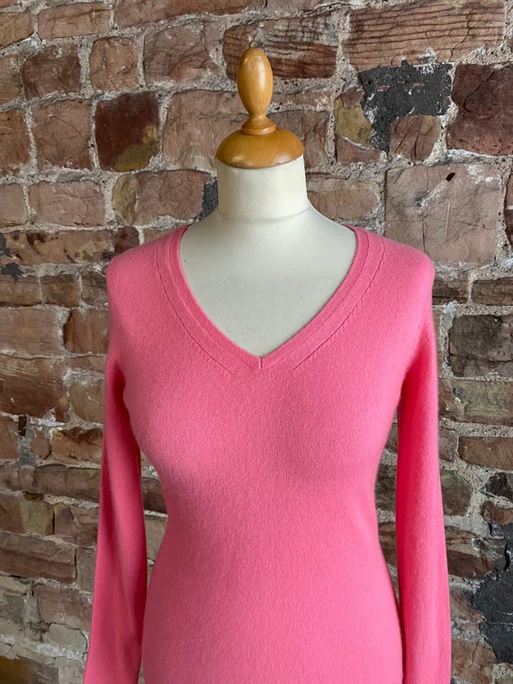 PURE Collection 100% Pure Cashmere V Neck Sweater. FREE Uk POST -   Canada