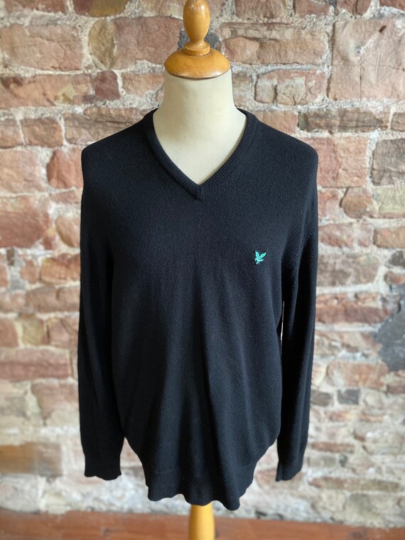 Pure Lambswool V Neck Sweater 