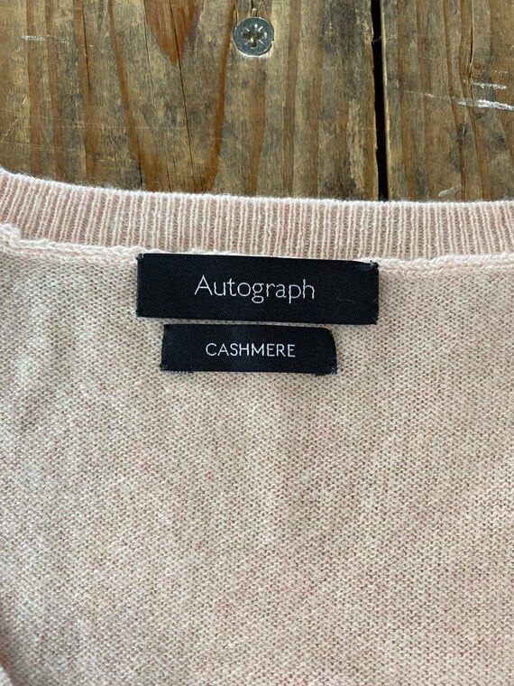 M&S Autograph 100% Pure Cashmere V Neck Sweater. … - image 4