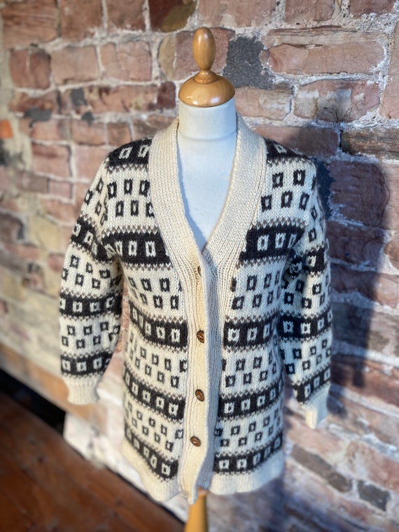 porcelæn omgive møde Runox Scanda Strik 100% Pure New Wool Vintage Danish Cardigan. | Etsy Canada