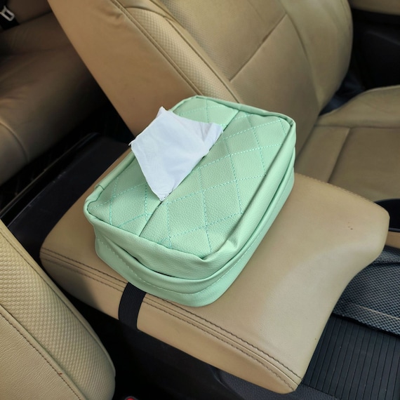 Auto-Taschentuchhalter, Auto-Organizer, Auto-Taschentuchbox,  Armlehne-Gewebehalter, Autoinnenraum, Autozubehör, Tissue-Box für Auto, Auto -Taschentuchbox - .de