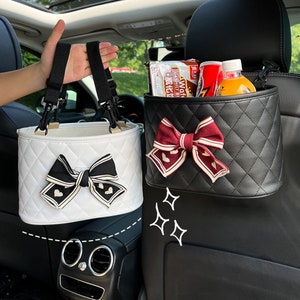 Car organizer sale between bucket seats