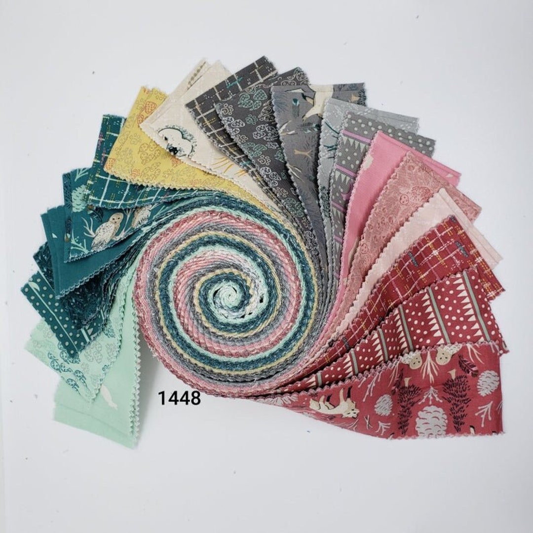 40 Piece Jelly Roll of 2 1/2 Strips by Boundless Etsy