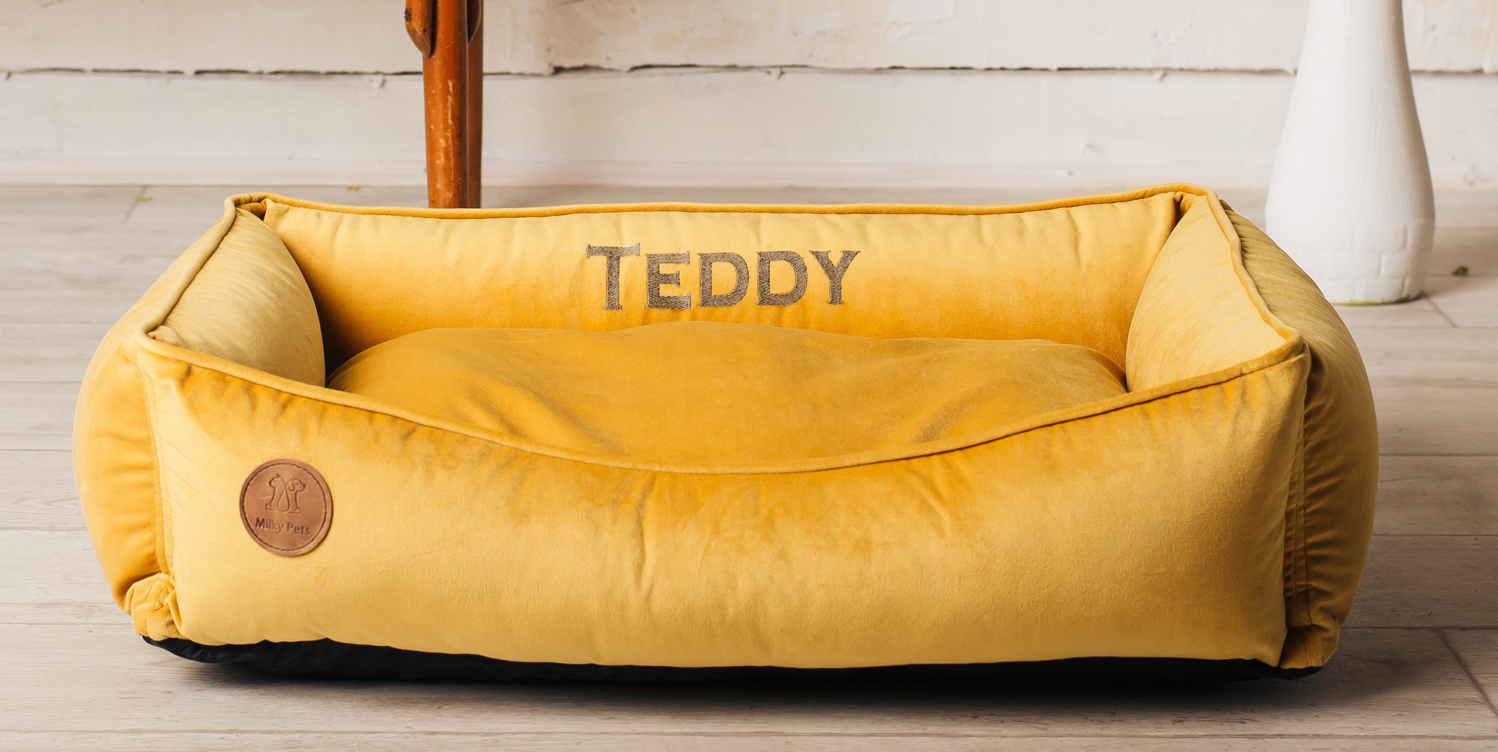 Dog bed furniture. Large dog bed. Pink dog bed. Pillow dog bed Etsy