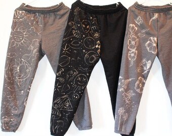 painted sweatpants