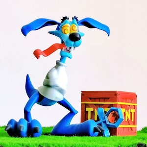 Crash Bandicoot Tiny Tiger - Etsy