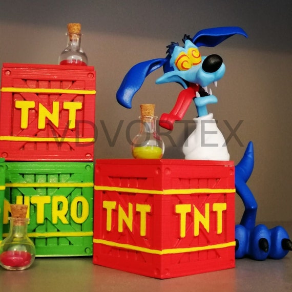 CB Bandicoot Fan Art - TNT / NITRO Crate [accessories] - Etsy