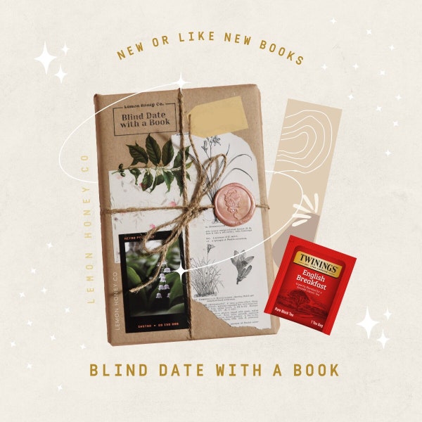 Blind Date with A Book | Choose a GENRE | Choose from Fantasy, Thrillers, Mystery, Horror, YA Fiction, and More | Bookish Gifts