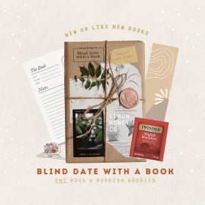 Blind Date with A Book | Choose a GENRE | Choose from Fantasy, Thrillers, Mystery, Horror, YA Fiction, and More | Bookish Gifts