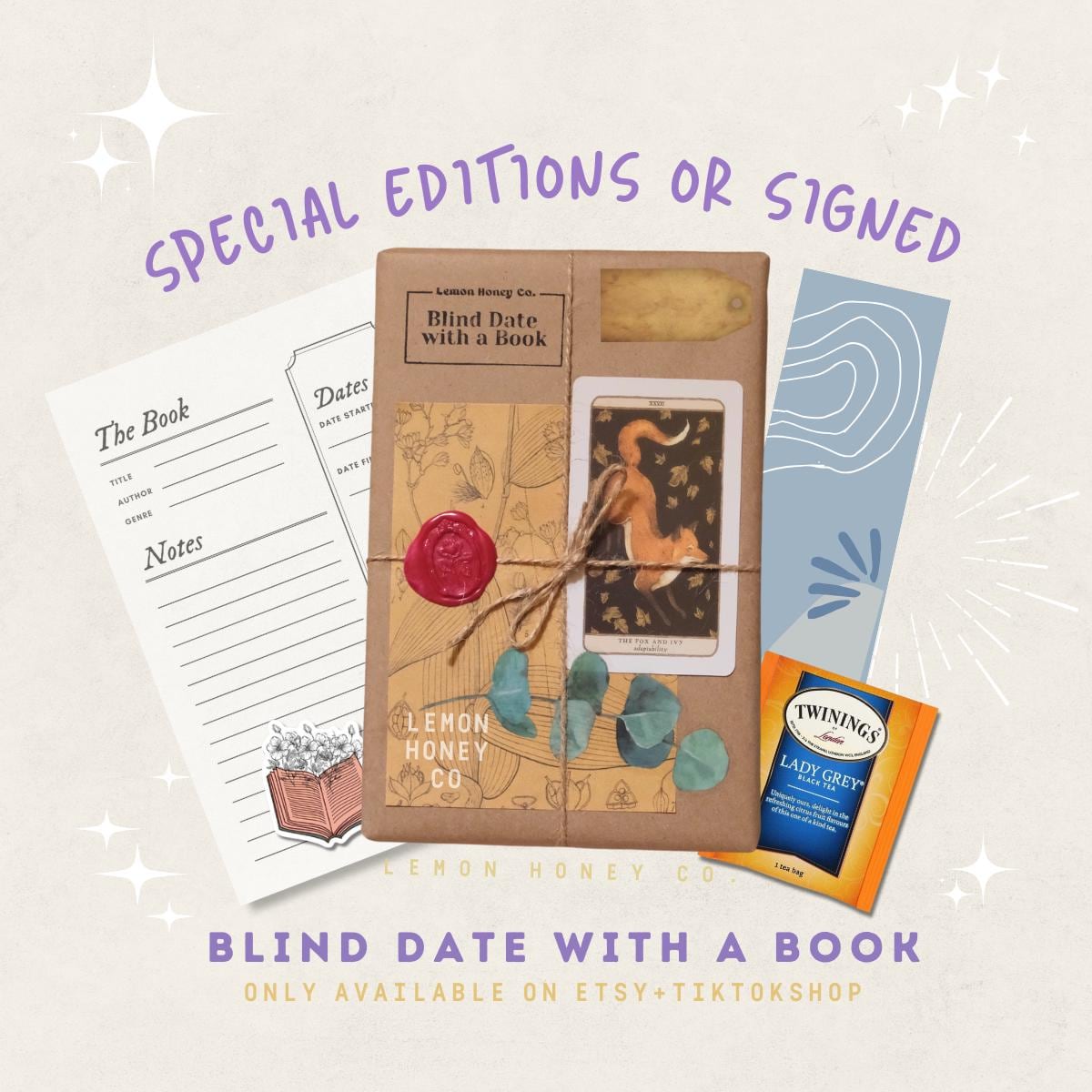 Date with a Special Edition or SIGNED Book Choose from Fantasy, Thrillers, Mystery, Horror, YA Fiction etc Bookish Gifts