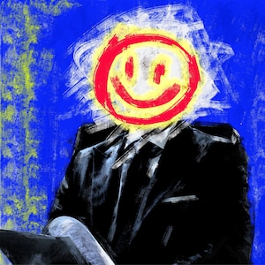 Limited edition Minted NFT – collectible - Suits portrait - Minted - Pop art & Graffity - ETH blockchain Token version