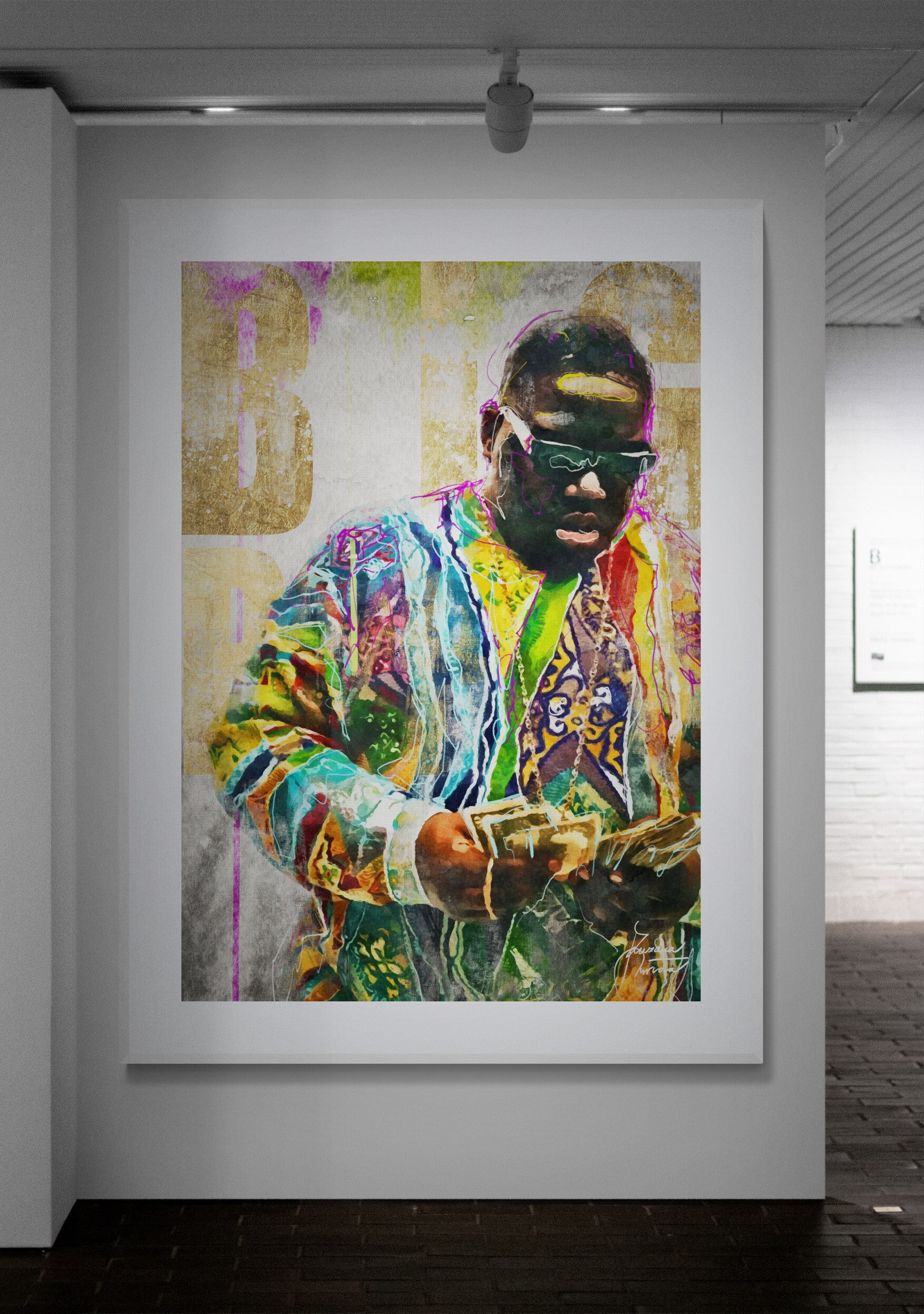 【数量限定】旧モデル在庫処分セールを開催します！ Notorious big canvas - Etsy 日本 絵画